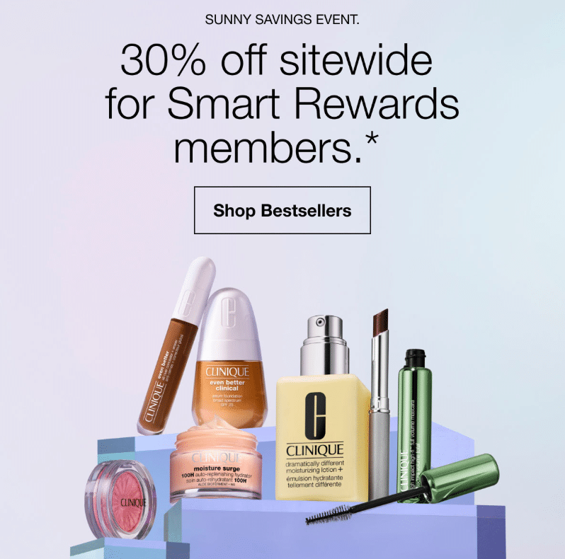 Click to go to the Clinique Sale