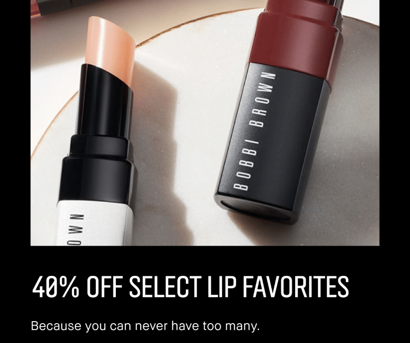 Click to go to the Bobbi Brown National Lipstick Day Deal