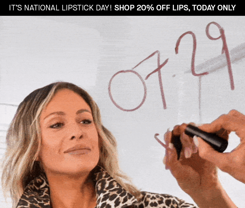 Click to go to the Gee Beauty National Lipstick Day Deal