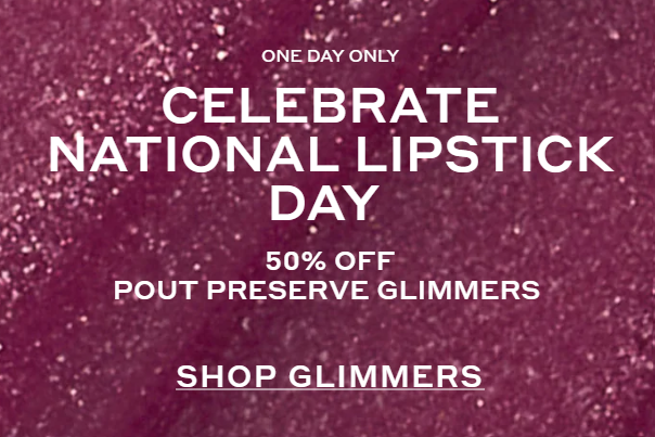 Click to go to the OLEHENRIKSEN National Lipstick Day Deal