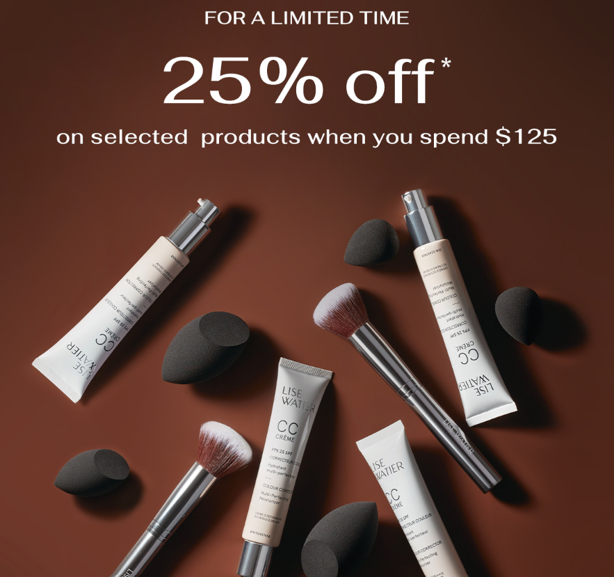 Click to go to the Lise Watier Singles' Day Deal