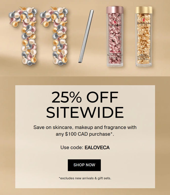 Click to go to the Elizabeth Arden Singles' Day Deal