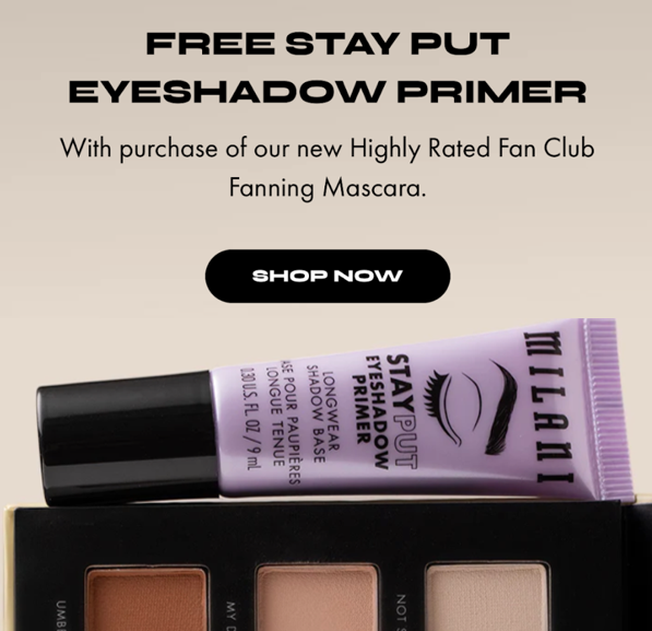 Click to go to the Milani Offer