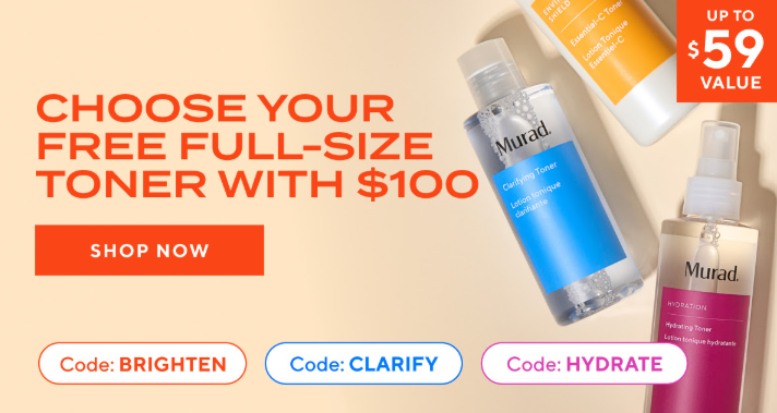 Click to go to the Murad Offer