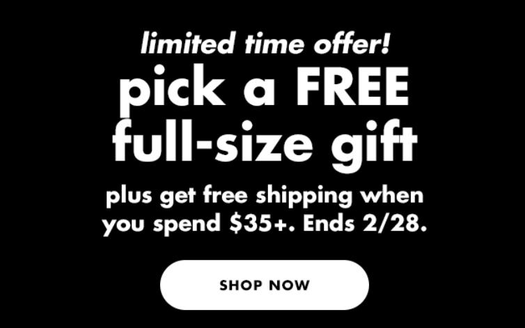 Click to go to the e.l.f. Offer