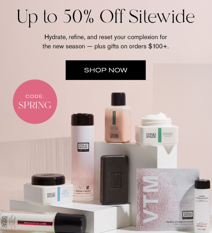 Click to go to the Erno Laszlo Sale