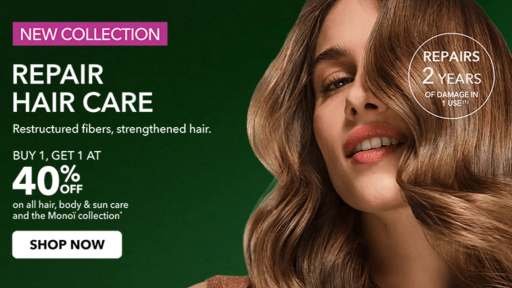 Click to go to the Yves Rocher Sale