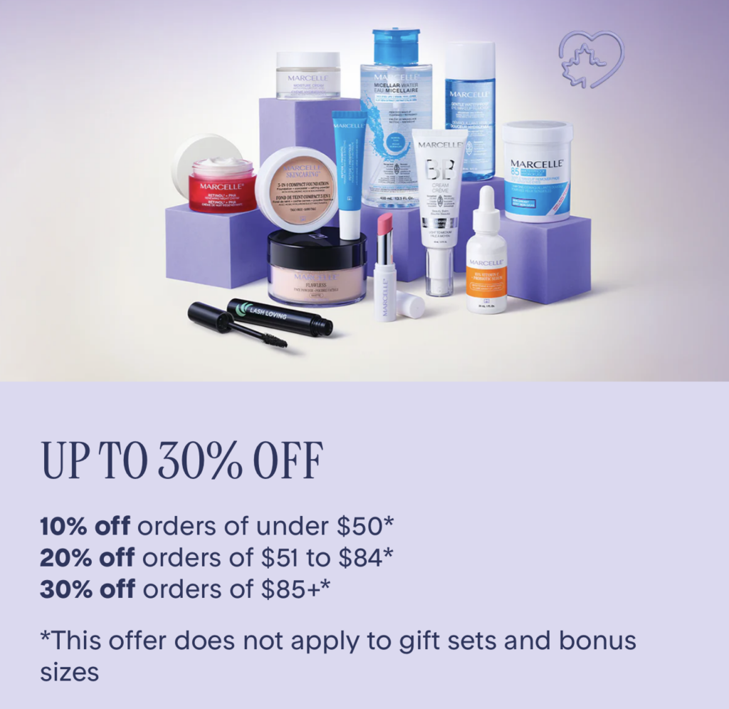 Click to go to the Marcelle Sale