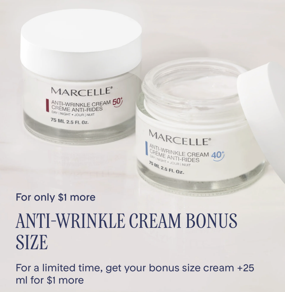 Click to go to the Marcelle Sale