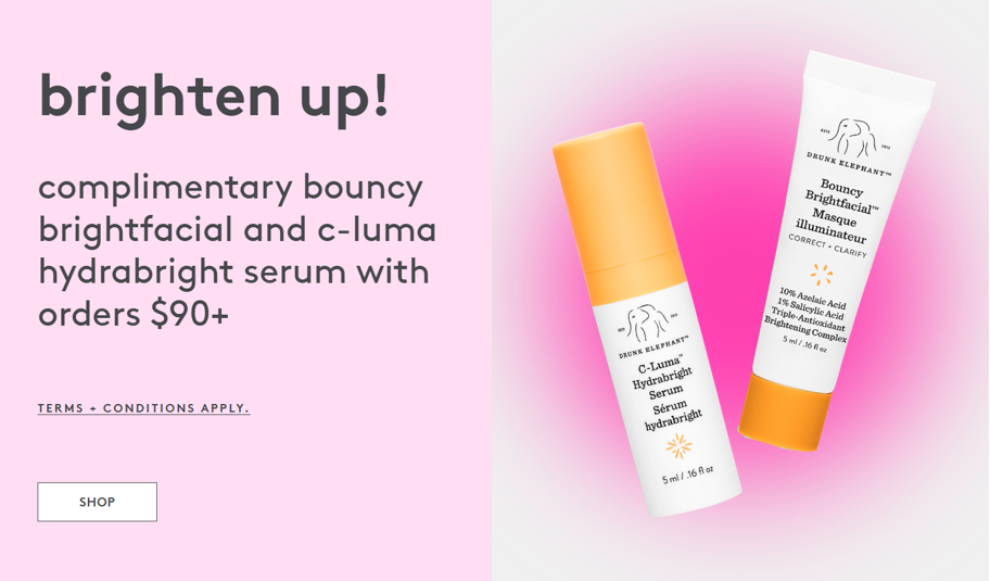 Click to go to the Drunk Elephant Offer