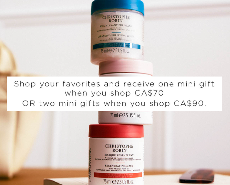 Click to go to the Christophe Robin Offer