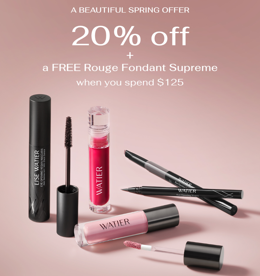 Click to go to the Lise Watier Sale