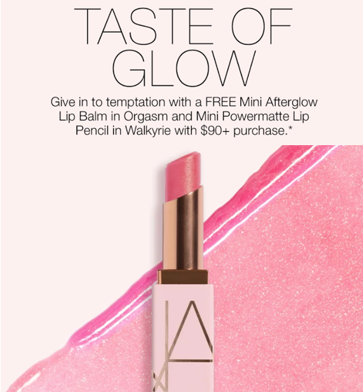 Click to go to the NARS Offer