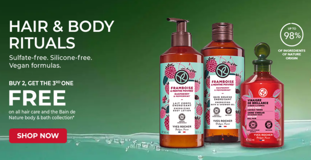 Click to go to the Yves Rocher Sale