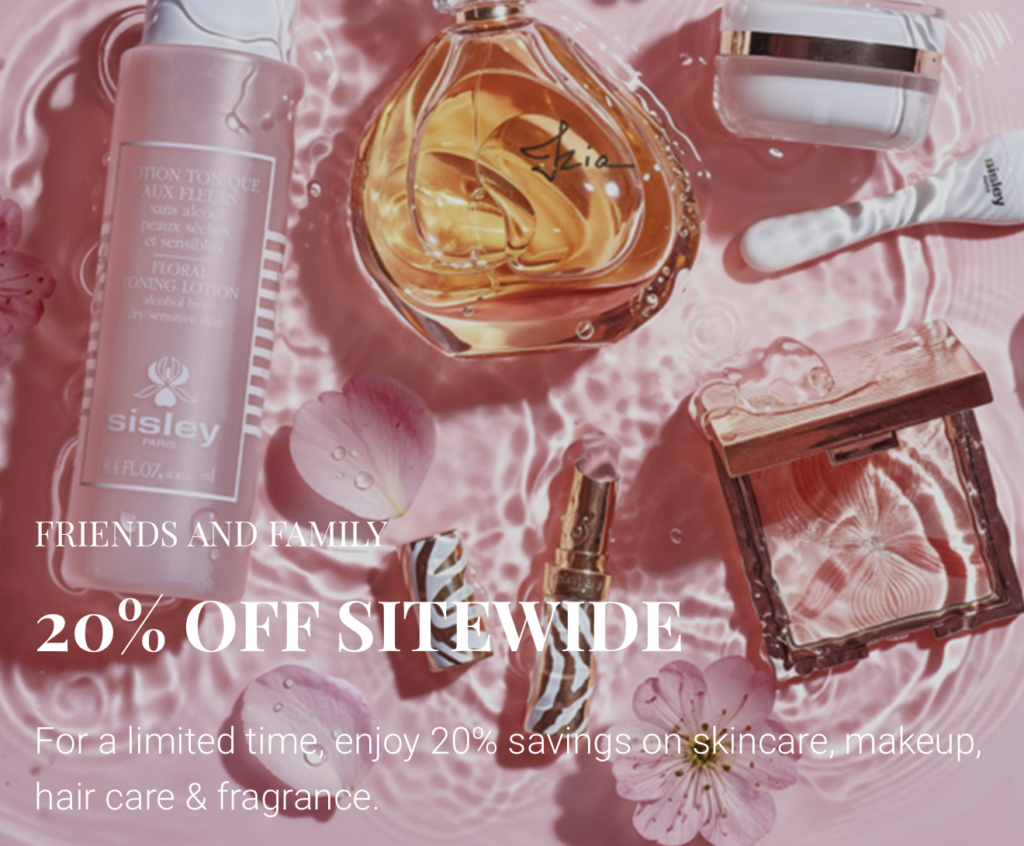 Click to go to the Sisley-Paris Sale