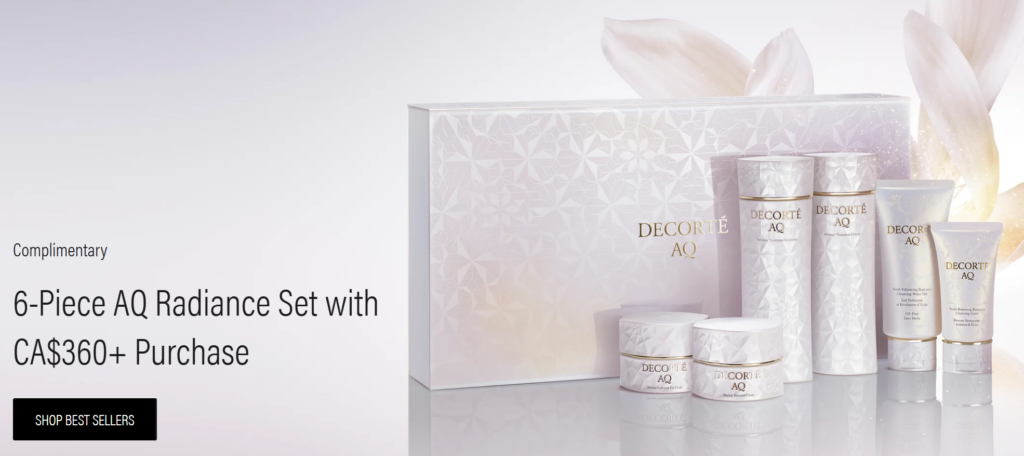 Click to go to the DECORTE Offer