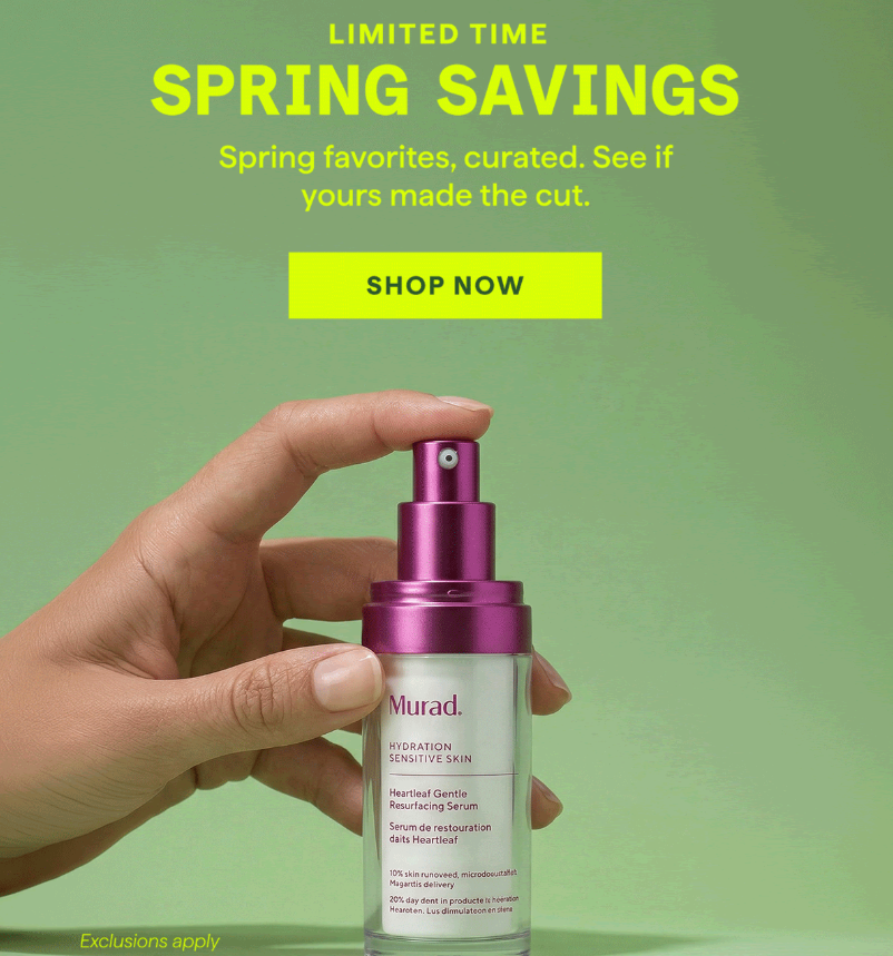 Click to go to the Murad Sale