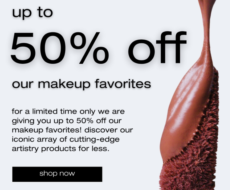 Click to go to the Shu Uemura Sale