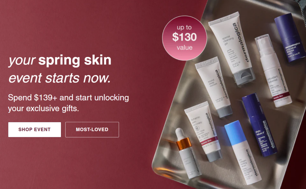 Click to go to the Dermalogica Offer