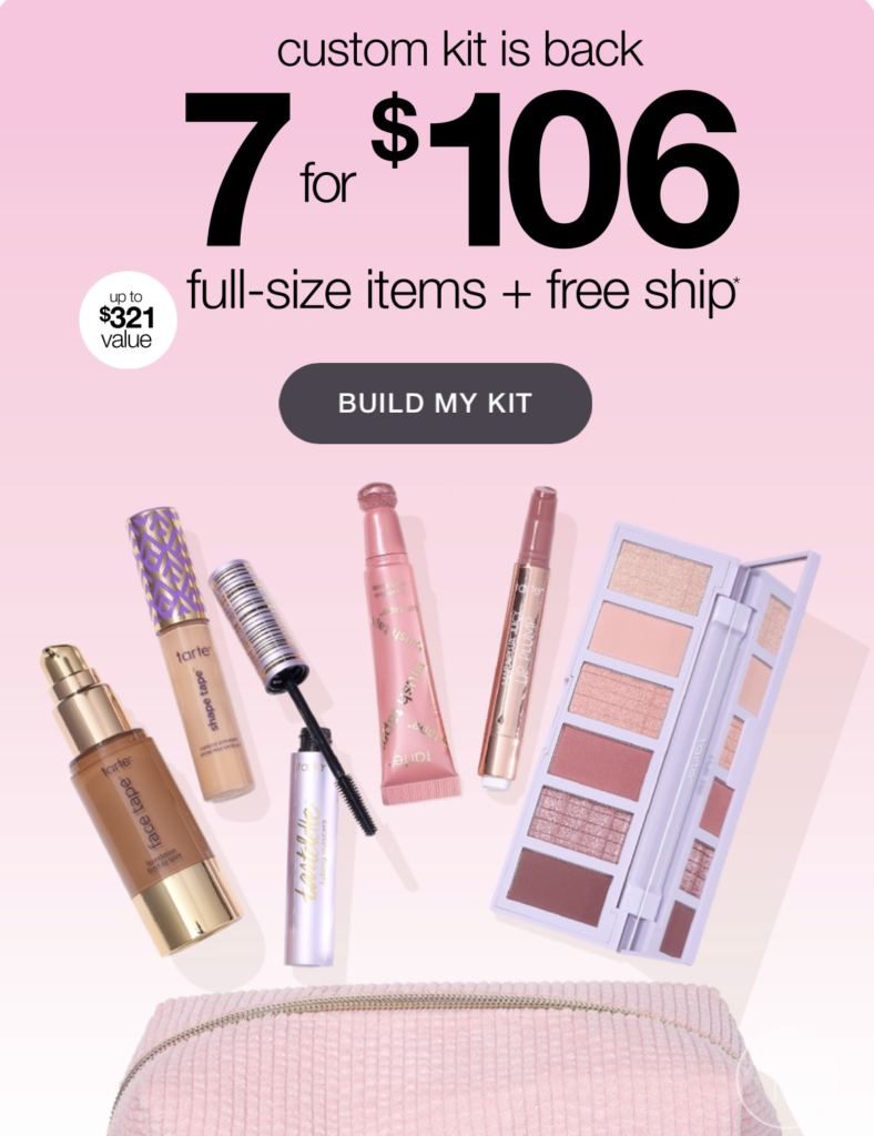 Click to go to the Tarte Sale