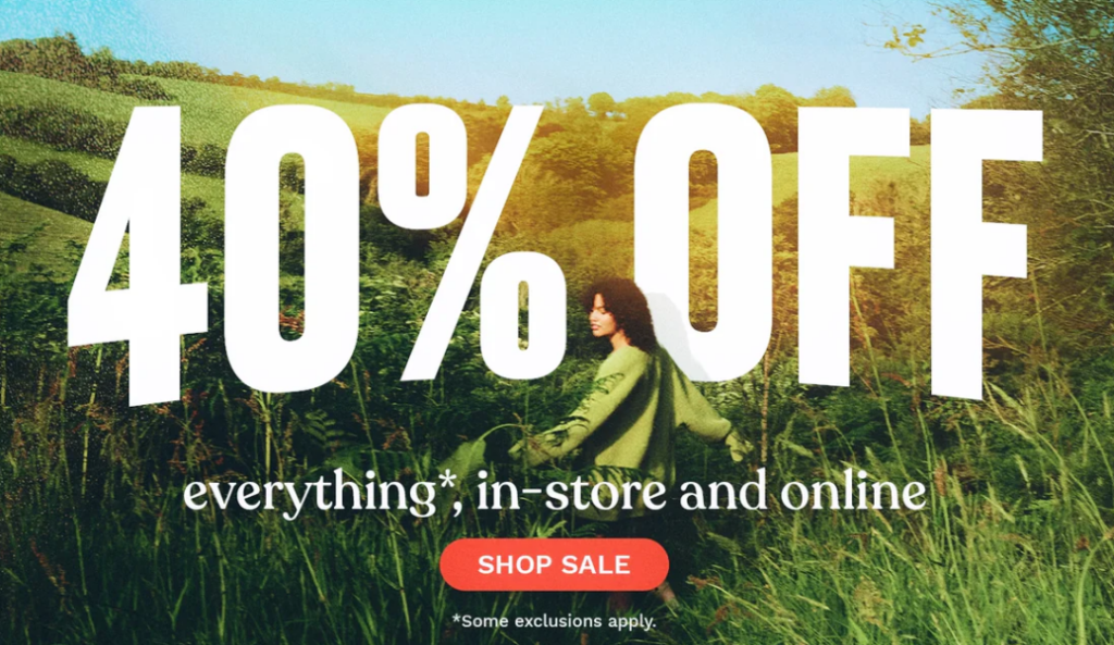 Click to go to The Body Shop Sale