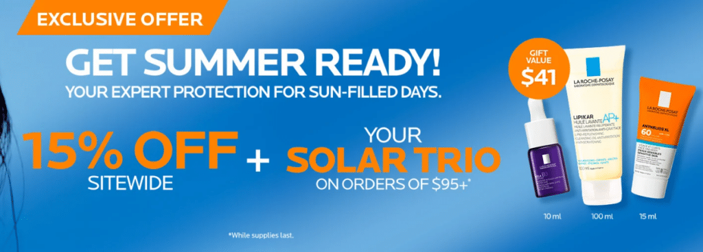 Click to go to the La Roche Posay Sale