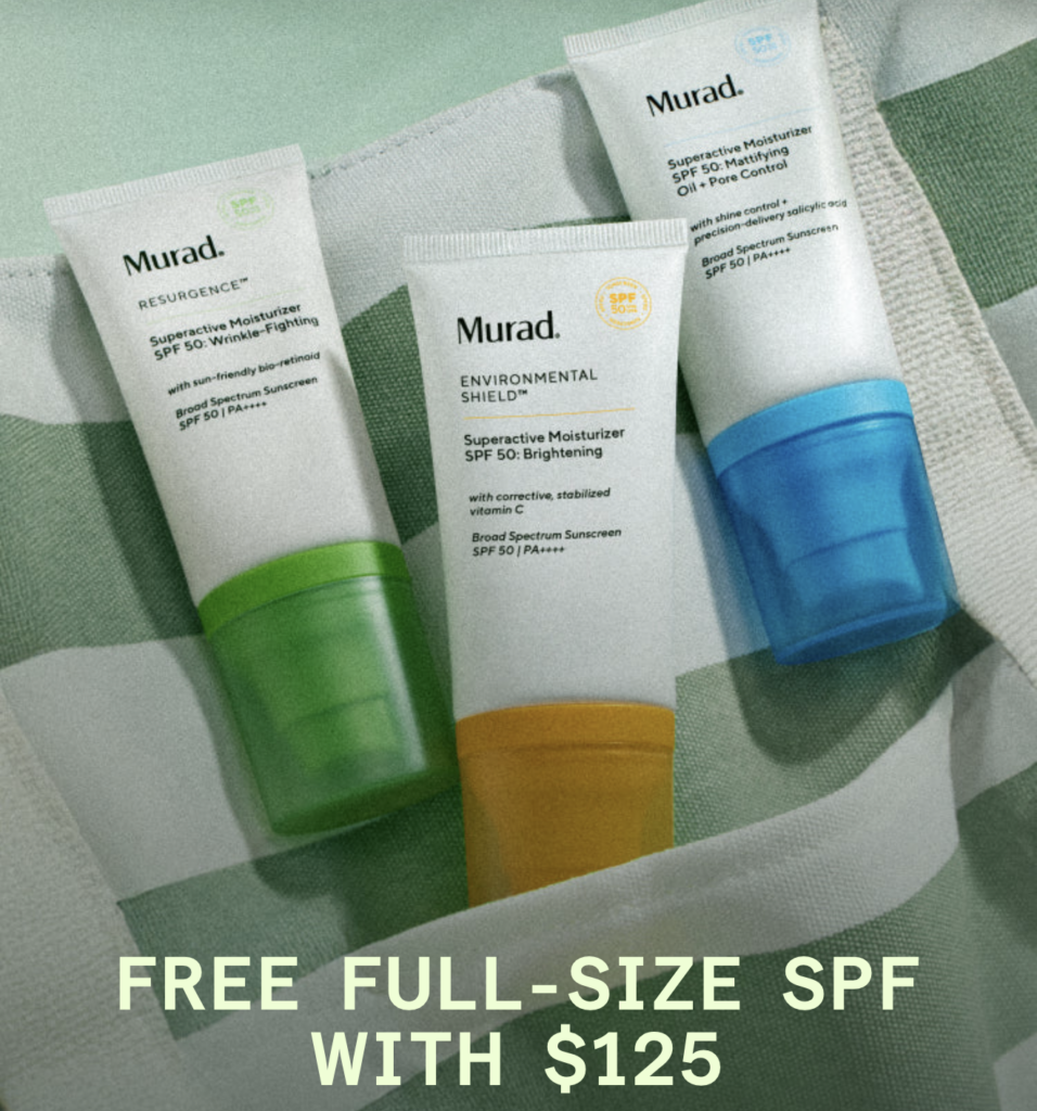 Click to go to the Murad Offer