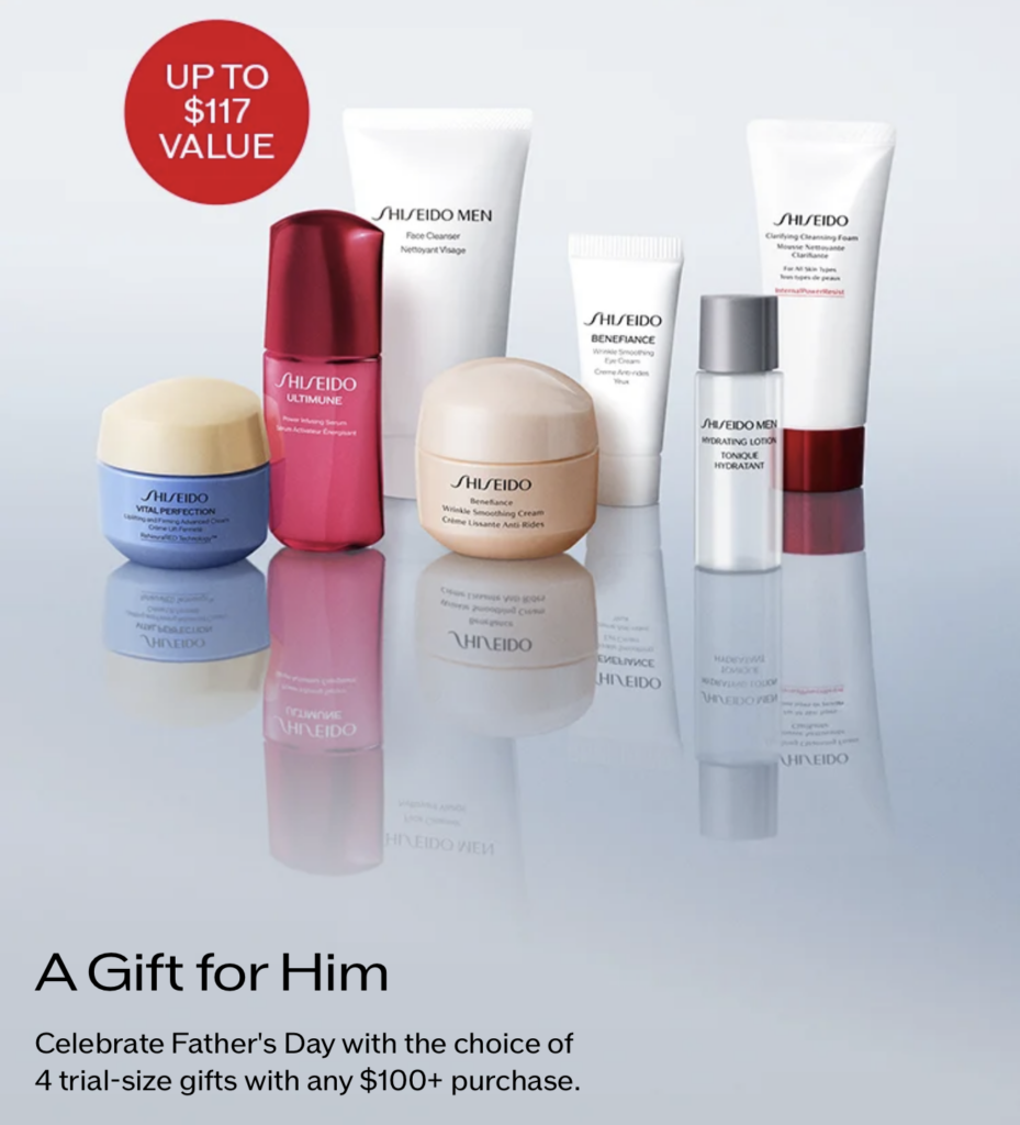 Click to go to the Shiseido Offer