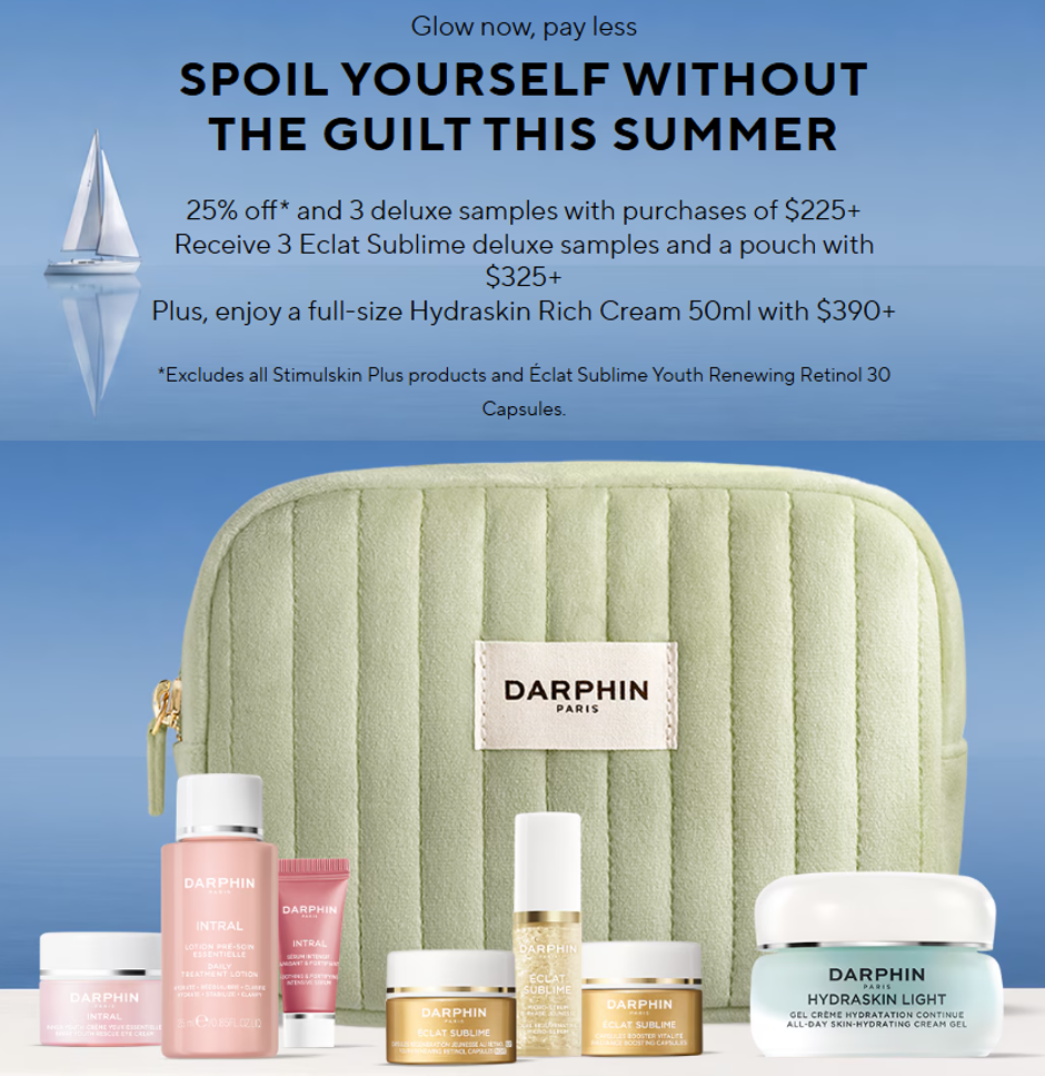 Click to go to the Darphin Sale
