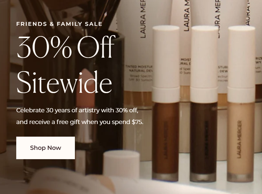 Click to go to the Laura Mercier Sale