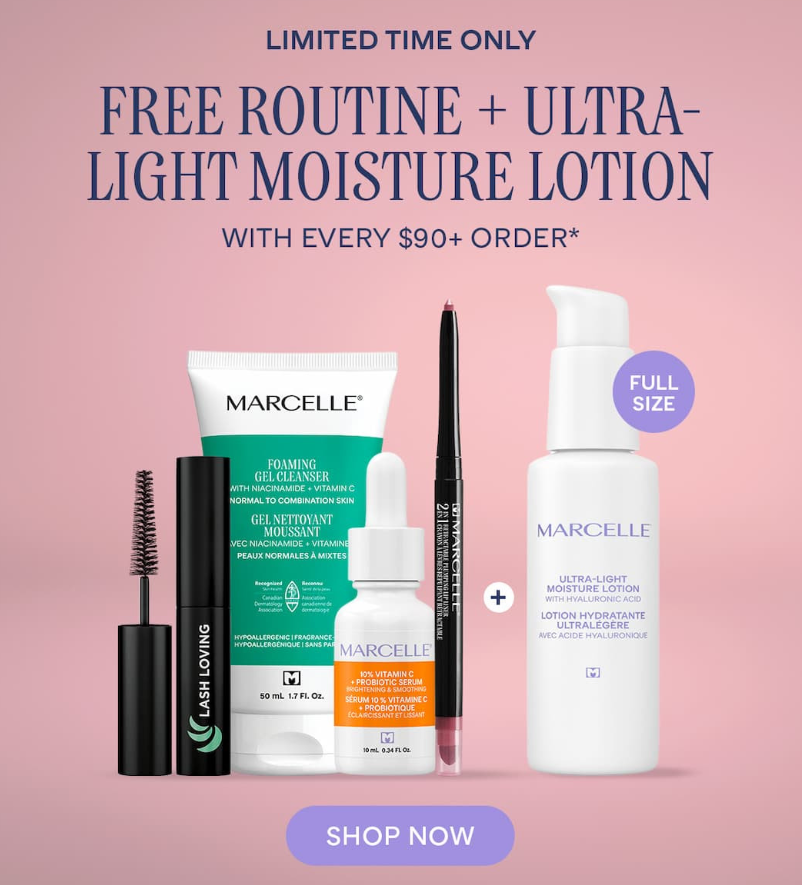 Click to go to the Marcelle Offer