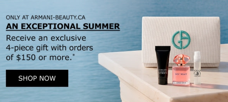 Click to go to the Armani Beauty Offer