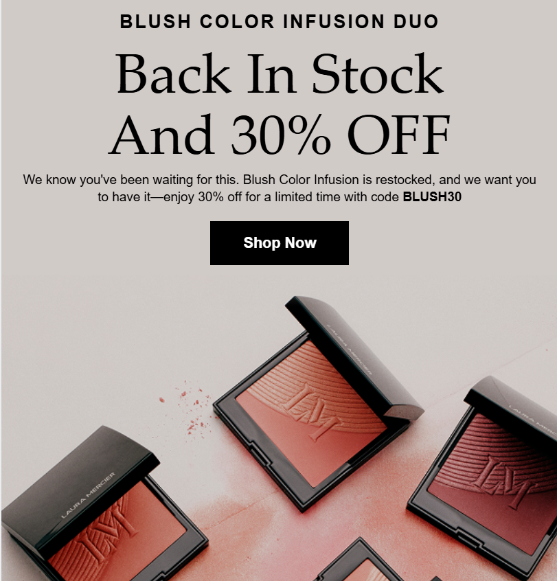 Click to go to the Laura Mercier Sale