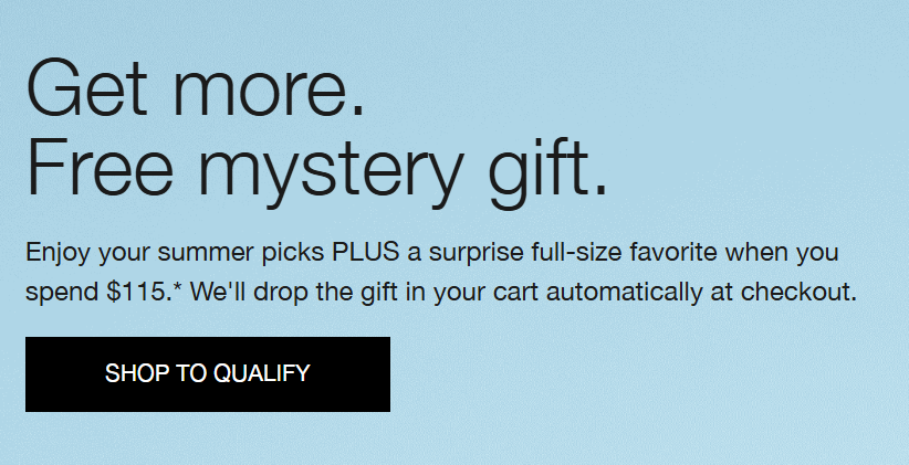 Click to go to the Clinique Offer