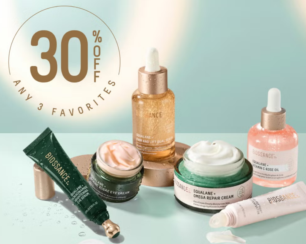 Click to go to the Biossance Sale