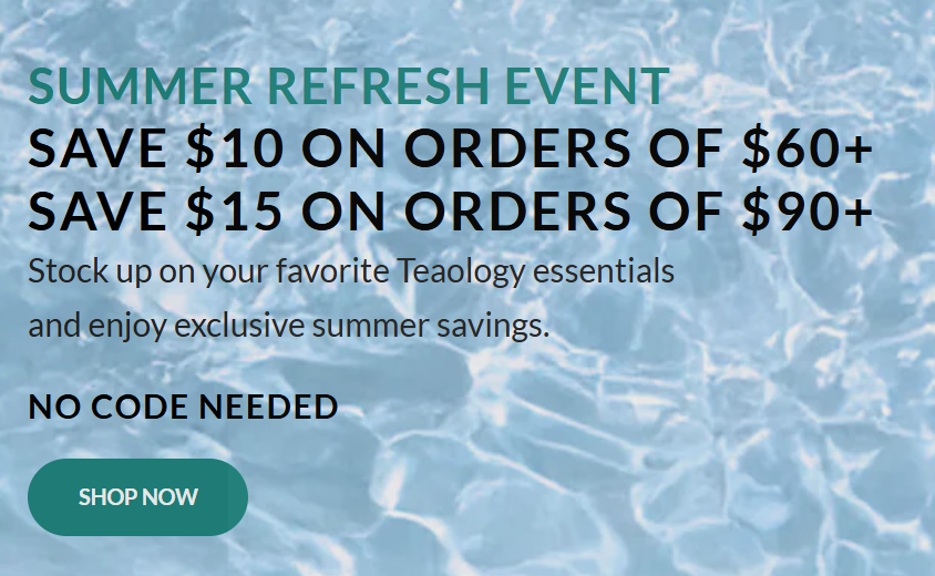 Click to go to the Teaology Sale
