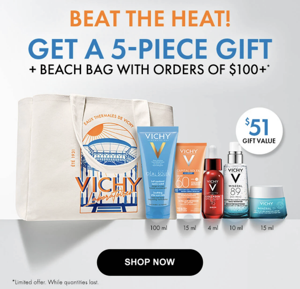 Click to go to the Vichy Offer
