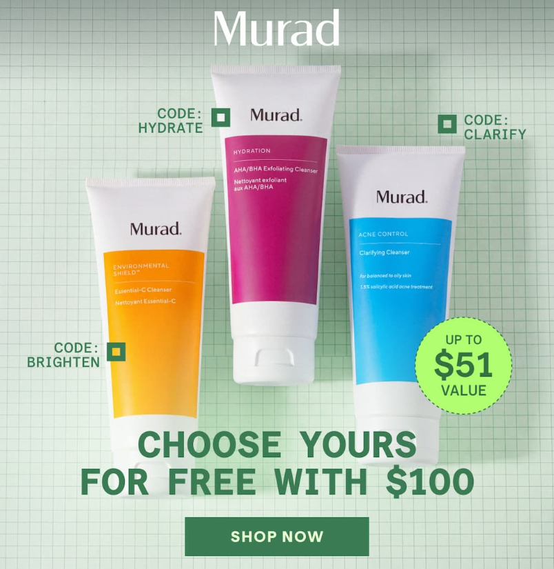 Click to go to the Murad Offer