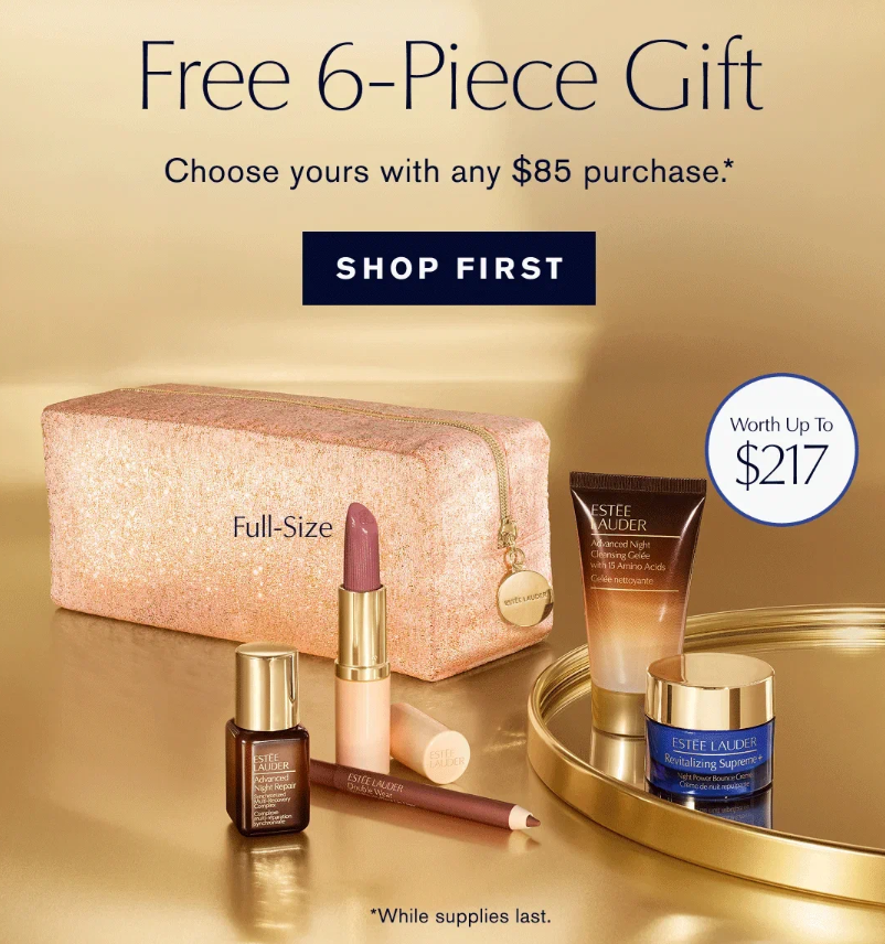 Click to go to the Estee Lauder Offer