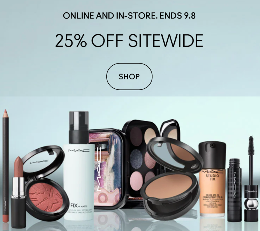 Click to go to the MAC Sale