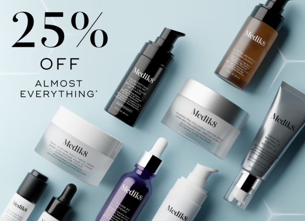 Click to go to the Medik8 Sale