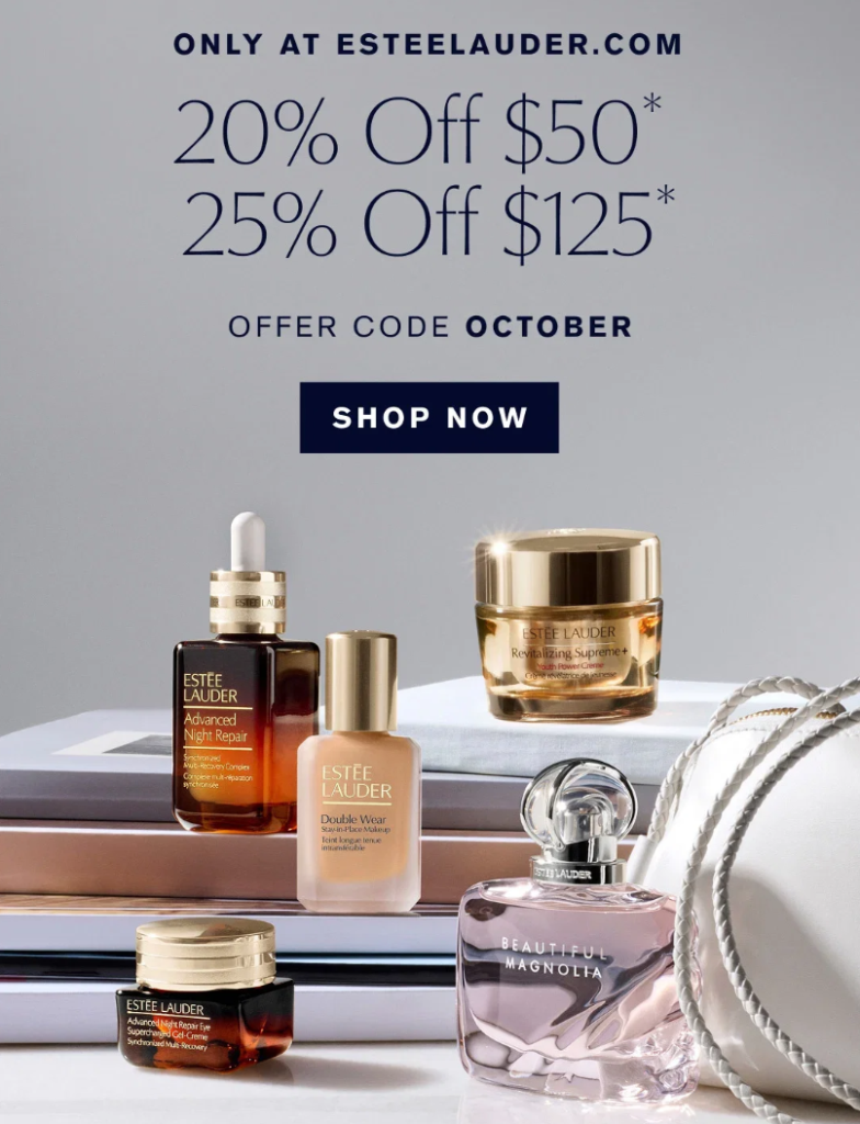 Click to go to the Estee Lauder Sale