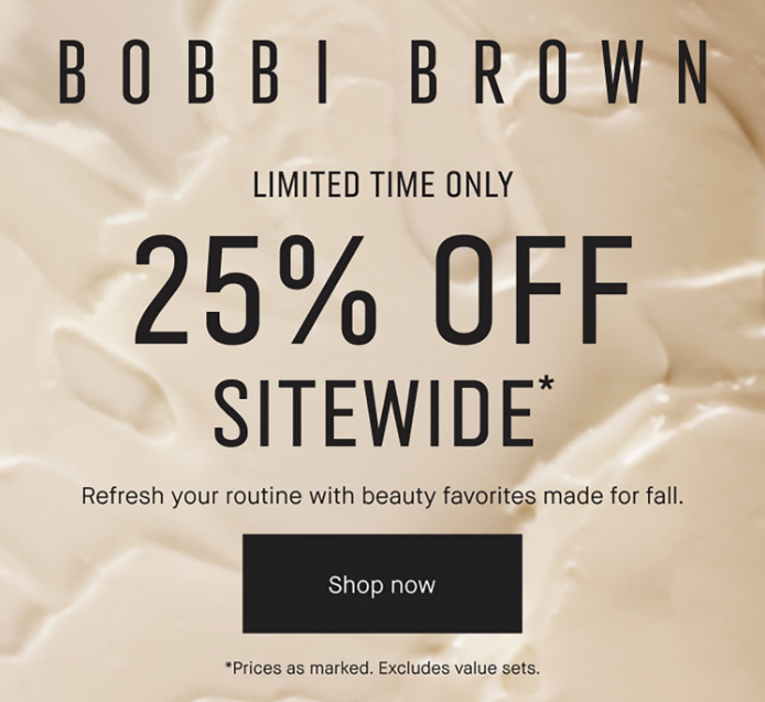 Click to go to the Bobbi Brown Sale
