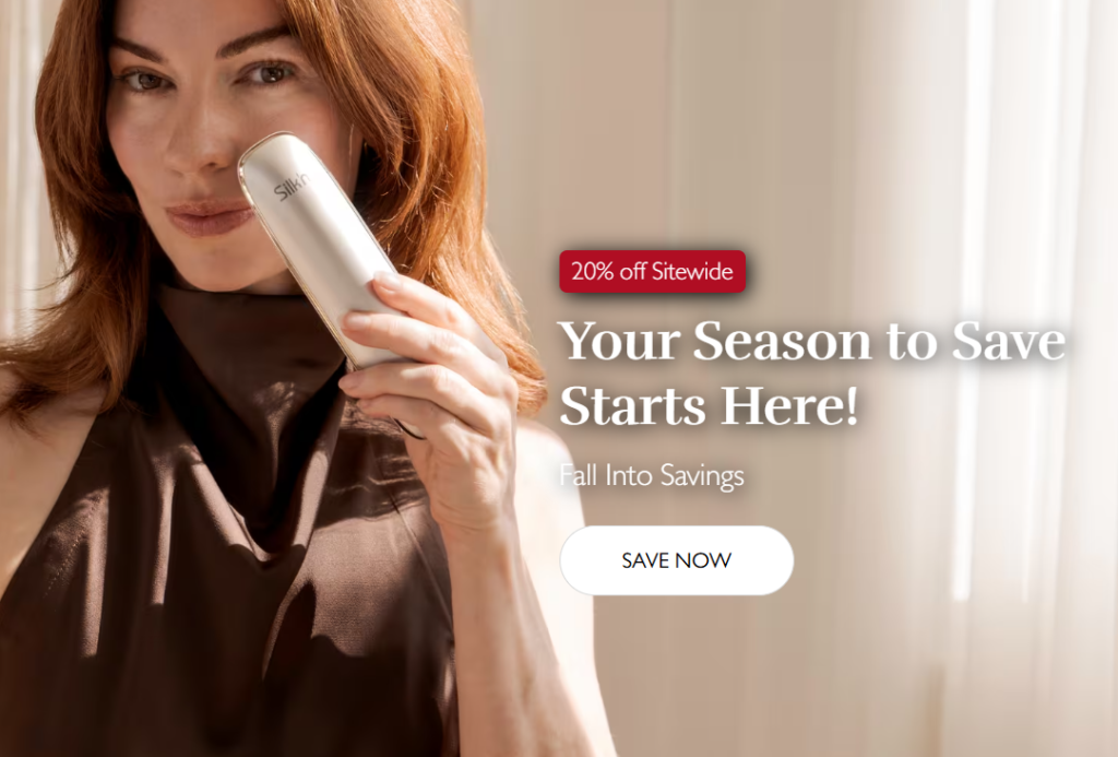 Click to go to the Silk'n Sale
