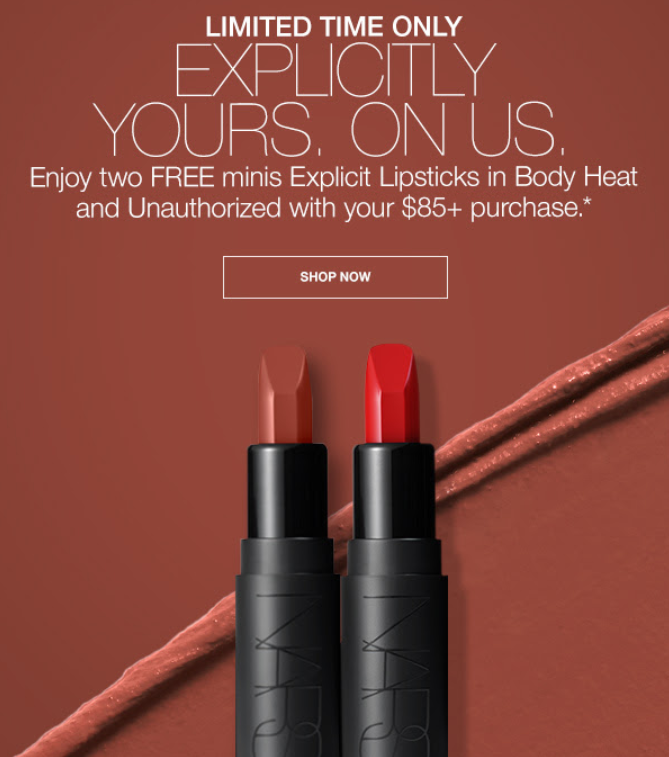 Click to go to the NARS Offer