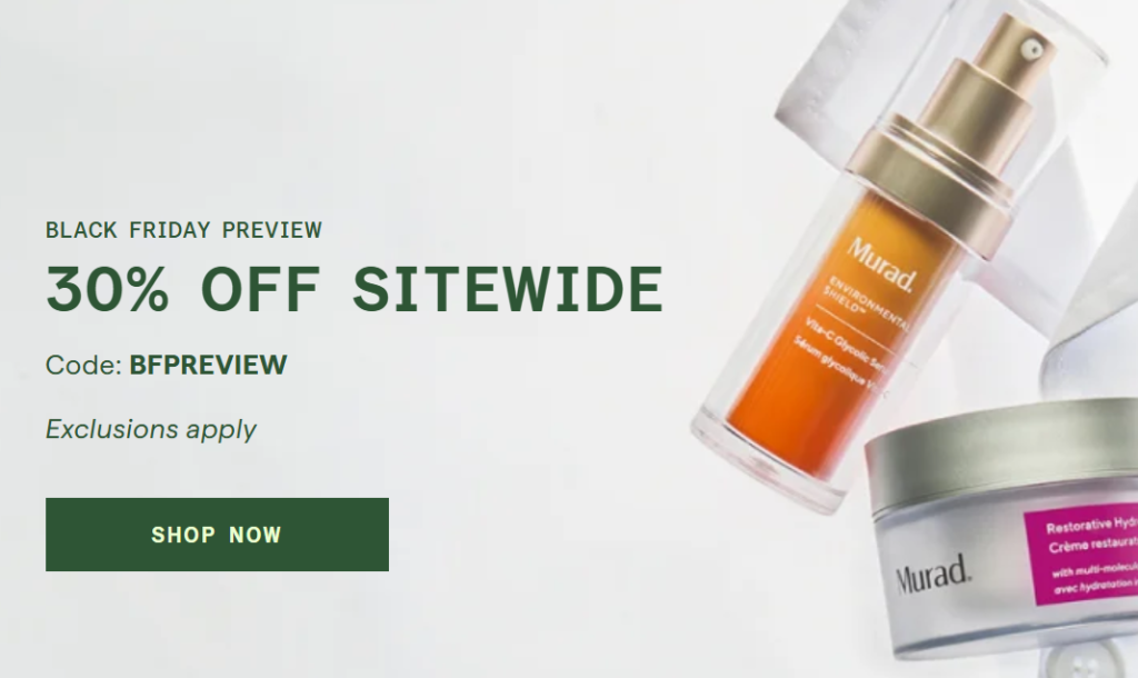 Click to go to the Murad Sale