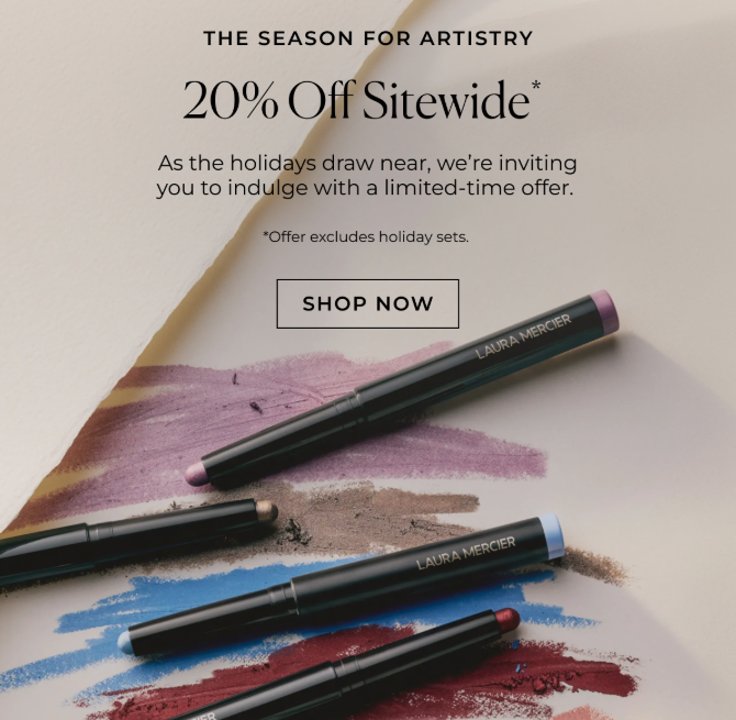 Click to go to the Laura Mercier Sale