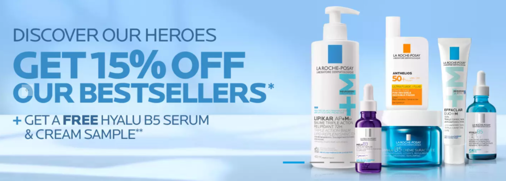 Click to go to the La Roche Posay Sale